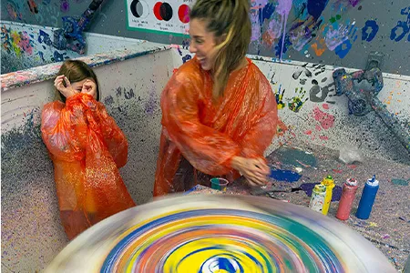 SPIN ART 35 MIN at iSMASH ROY